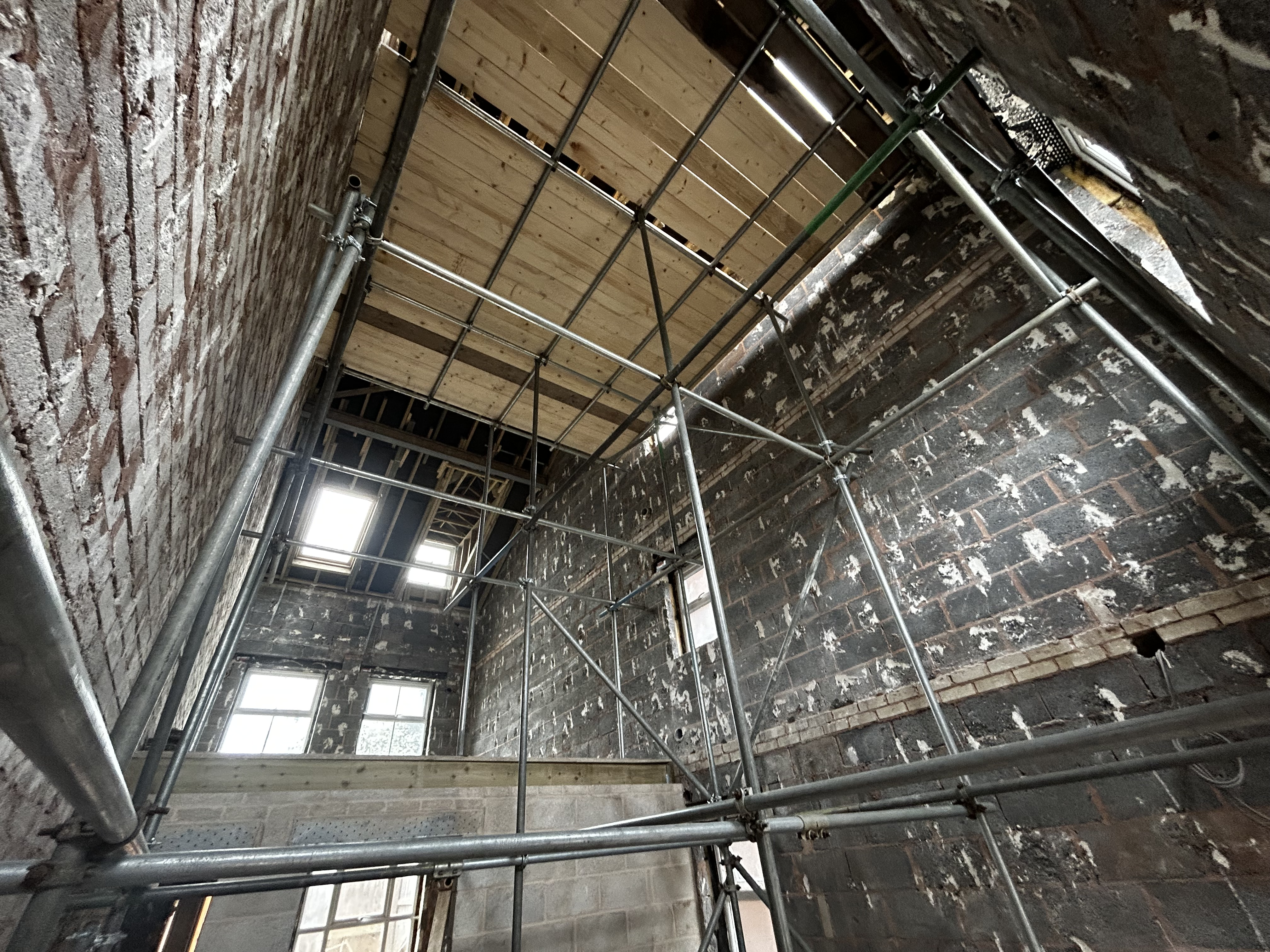 Scaffold project example 3 in Sutton Coldfield
